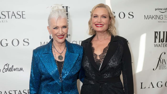 Maye Musk and Tosca Musk attend The Daily Front Row's 9th Annual Fashion Media Awards at The Rainbow Room on September 10, 2022 in New York City.
